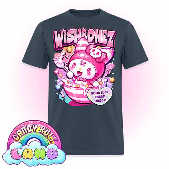 Wishbonez Cereal - Candy Kult Land Men's / Unisex Classic T-Shirt - Candy Kult - Candy Cult - Candy Kult Land - Wishbone - Boo Kitty - Panku - Frosti - Toxic Kitten - Hex-Heart - Cult Candy - Cake High Heels - [product_vendor}