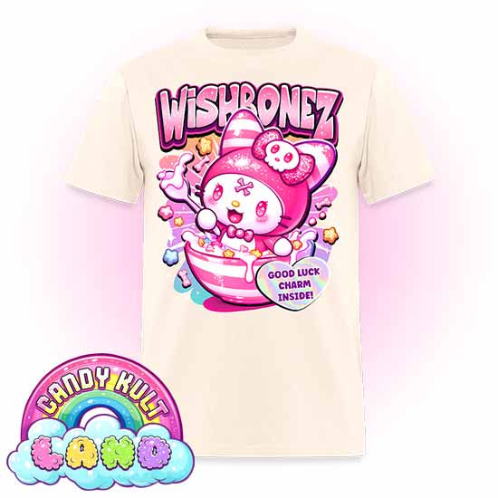 Wishbonez Cereal - Candy Kult Land Men's / Unisex Classic T-Shirt - Candy Kult - Candy Cult - Candy Kult Land - Wishbone - Boo Kitty - Panku - Frosti - Toxic Kitten - Hex-Heart - Cult Candy - Cake High Heels - [product_vendor}