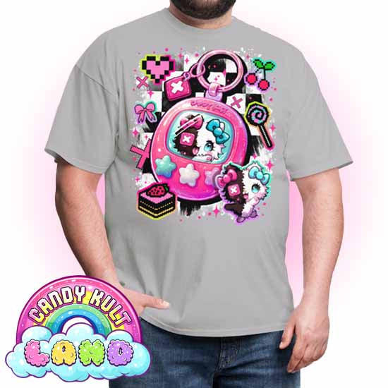 Toxic Kitten Virtual Pet - Candy Kult Land Men's / Unisex Classic T-Shirt - Candy Kult - Candy Cult - Candy Kult Land - Wishbone - Boo Kitty - Panku - Frosti - Toxic Kitten - Hex-Heart - Cult Candy - Cake High Heels - [product_vendor}