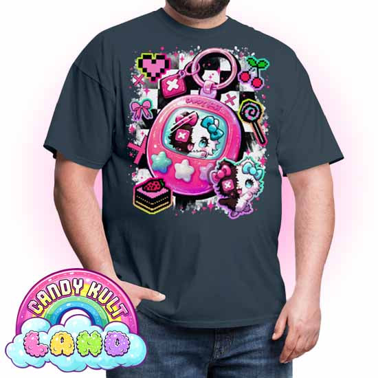 Toxic Kitten Virtual Pet - Candy Kult Land Men's / Unisex Classic T-Shirt - Candy Kult - Candy Cult - Candy Kult Land - Wishbone - Boo Kitty - Panku - Frosti - Toxic Kitten - Hex-Heart - Cult Candy - Cake High Heels - [product_vendor}