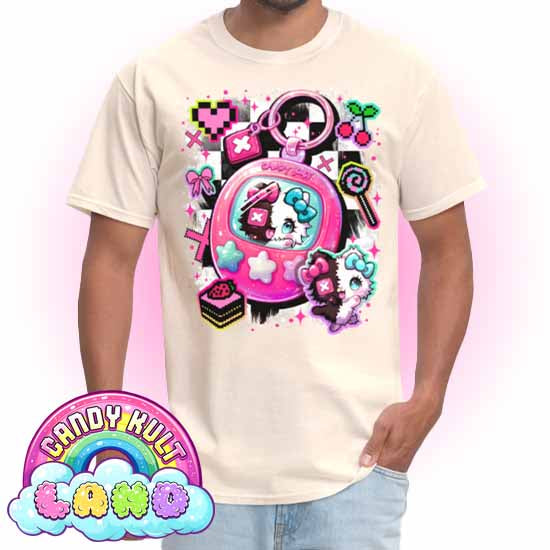 Toxic Kitten Virtual Pet - Candy Kult Land Men's / Unisex Classic T-Shirt - Candy Kult - Candy Cult - Candy Kult Land - Wishbone - Boo Kitty - Panku - Frosti - Toxic Kitten - Hex-Heart - Cult Candy - Cake High Heels - [product_vendor}
