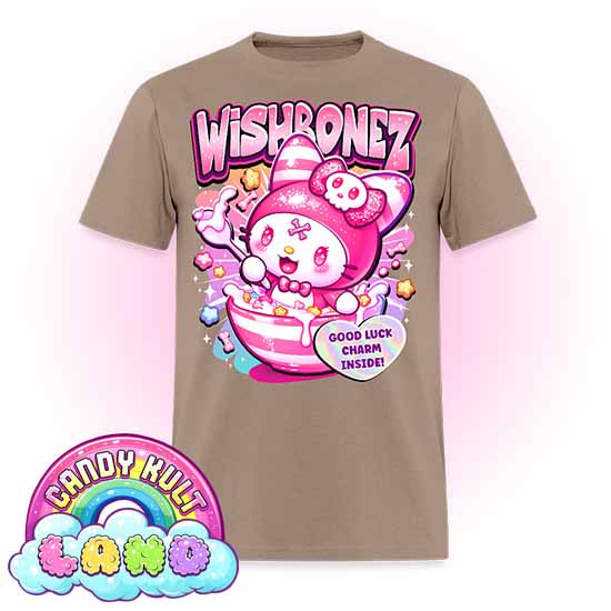 Wishbonez Cereal - Candy Kult Land Men's / Unisex Classic T-Shirt - Candy Kult - Candy Cult - Candy Kult Land - Wishbone - Boo Kitty - Panku - Frosti - Toxic Kitten - Hex-Heart - Cult Candy - Cake High Heels - [product_vendor}