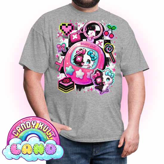 Toxic Kitten Virtual Pet - Candy Kult Land Men's / Unisex Classic T-Shirt - Candy Kult - Candy Cult - Candy Kult Land - Wishbone - Boo Kitty - Panku - Frosti - Toxic Kitten - Hex-Heart - Cult Candy - Cake High Heels - [product_vendor}