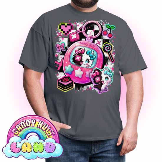 Toxic Kitten Virtual Pet - Candy Kult Land Men's / Unisex Classic T-Shirt - Candy Kult - Candy Cult - Candy Kult Land - Wishbone - Boo Kitty - Panku - Frosti - Toxic Kitten - Hex-Heart - Cult Candy - Cake High Heels - [product_vendor}