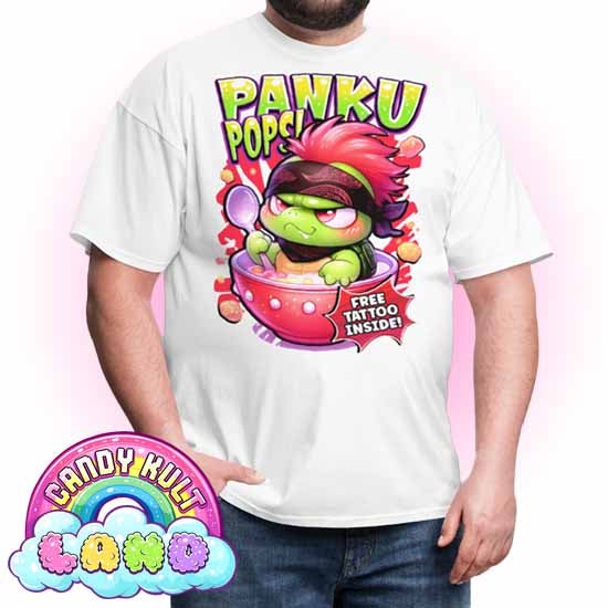 Panku Pops Cereal - Candy Kult Land Men's / Unisex Classic T-Shirt - Candy Kult - Candy Cult - Candy Kult Land - Wishbone - Boo Kitty - Panku - Frosti - Toxic Kitten - Hex-Heart - Cult Candy - Cake High Heels - [product_vendor}