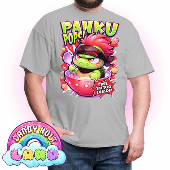 Panku Pops Cereal - Candy Kult Land Men's / Unisex Classic T-Shirt - Candy Kult - Candy Cult - Candy Kult Land - Wishbone - Boo Kitty - Panku - Frosti - Toxic Kitten - Hex-Heart - Cult Candy - Cake High Heels - [product_vendor}