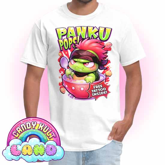 Panku Pops Cereal - Candy Kult Land Men's / Unisex Classic T-Shirt - Candy Kult - Candy Cult - Candy Kult Land - Wishbone - Boo Kitty - Panku - Frosti - Toxic Kitten - Hex-Heart - Cult Candy - Cake High Heels - [product_vendor}