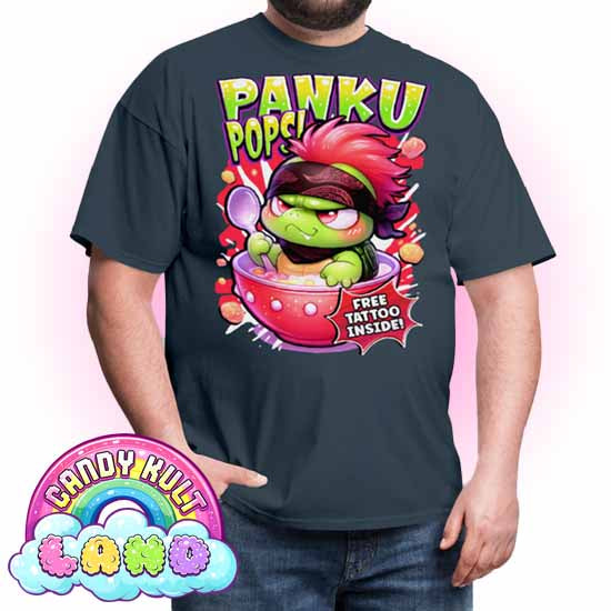 Panku Pops Cereal - Candy Kult Land Men's / Unisex Classic T-Shirt - Candy Kult - Candy Cult - Candy Kult Land - Wishbone - Boo Kitty - Panku - Frosti - Toxic Kitten - Hex-Heart - Cult Candy - Cake High Heels - [product_vendor}