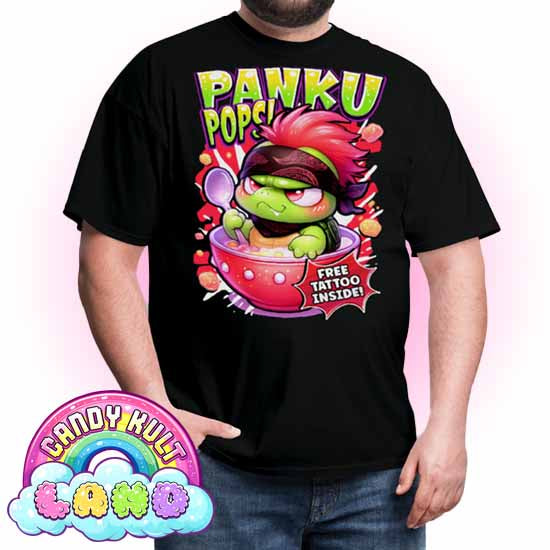 Panku Pops Cereal - Candy Kult Land Men's / Unisex Classic T-Shirt - Candy Kult - Candy Cult - Candy Kult Land - Wishbone - Boo Kitty - Panku - Frosti - Toxic Kitten - Hex-Heart - Cult Candy - Cake High Heels - [product_vendor}