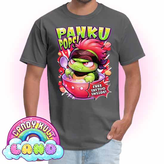 Panku Pops Cereal - Candy Kult Land Men's / Unisex Classic T-Shirt - Candy Kult - Candy Cult - Candy Kult Land - Wishbone - Boo Kitty - Panku - Frosti - Toxic Kitten - Hex-Heart - Cult Candy - Cake High Heels - [product_vendor}