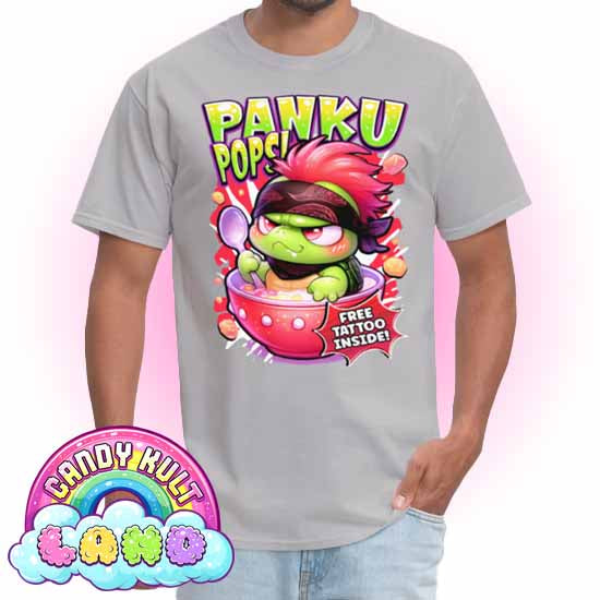 Panku Pops Cereal - Candy Kult Land Men's / Unisex Classic T-Shirt - Candy Kult - Candy Cult - Candy Kult Land - Wishbone - Boo Kitty - Panku - Frosti - Toxic Kitten - Hex-Heart - Cult Candy - Cake High Heels - [product_vendor}