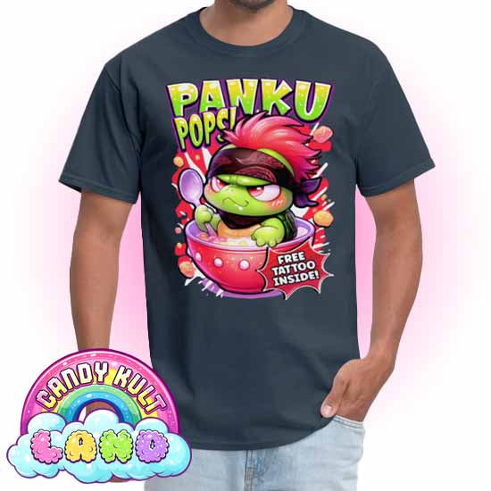 Panku Pops Cereal - Candy Kult Land Men's / Unisex Classic T-Shirt - Candy Kult - Candy Cult - Candy Kult Land - Wishbone - Boo Kitty - Panku - Frosti - Toxic Kitten - Hex-Heart - Cult Candy - Cake High Heels - [product_vendor}
