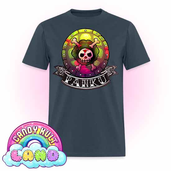 Panku Logo - Candy Kult Land Men's / Unisex Classic T-Shirt - Candy Kult - Candy Cult - Candy Kult Land - Wishbone - Boo Kitty - Panku - Frosti - Toxic Kitten - Hex-Heart - Cult Candy - Cake High Heels - [product_vendor}