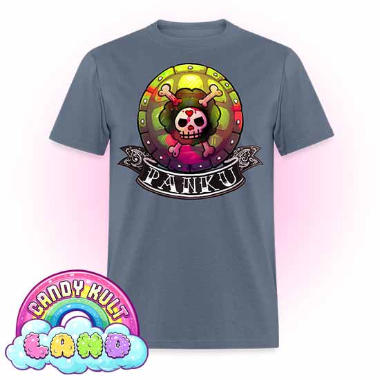 Panku Logo - Candy Kult Land Men's / Unisex Classic T-Shirt - Candy Kult - Candy Cult - Candy Kult Land - Wishbone - Boo Kitty - Panku - Frosti - Toxic Kitten - Hex-Heart - Cult Candy - Cake High Heels - [product_vendor}