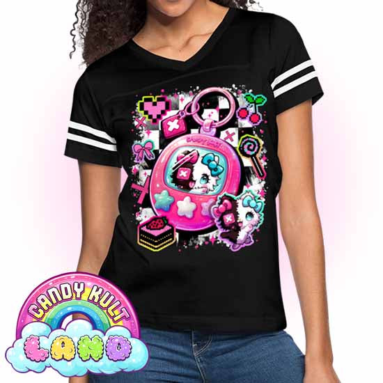 Toxic Kitten Virtual Pet CK Land - Candy Kult Land Women’s Vintage Sport T-Shirt - Candy Kult - Candy Cult - Candy Kult Land - Wishbone - Boo Kitty - Panku - Frosti - Toxic Kitten - Hex-Heart - Cult Candy - Cake High Heels - [product_vendor}
