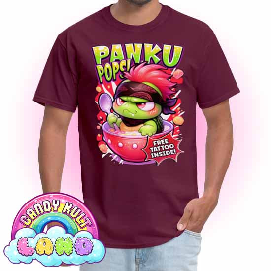 Panku Pops Cereal - Candy Kult Land COLOUR Men's / Unisex Classic T-Shirt - Candy Kult - Candy Cult - Candy Kult Land - Wishbone - Boo Kitty - Panku - Frosti - Toxic Kitten - Hex-Heart - Cult Candy - Cake High Heels - [product_vendor}