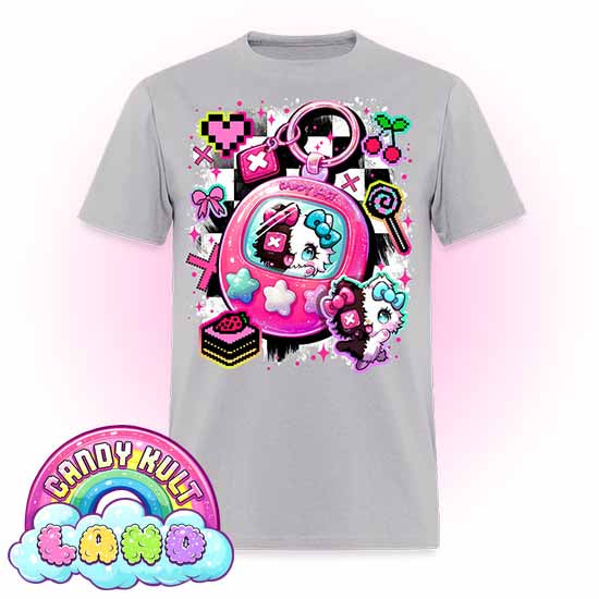 Toxic Kitten Virtual Pet - Candy Kult Land Men's / Unisex Classic T-Shirt - Candy Kult - Candy Cult - Candy Kult Land - Wishbone - Boo Kitty - Panku - Frosti - Toxic Kitten - Hex-Heart - Cult Candy - Cake High Heels - [product_vendor}
