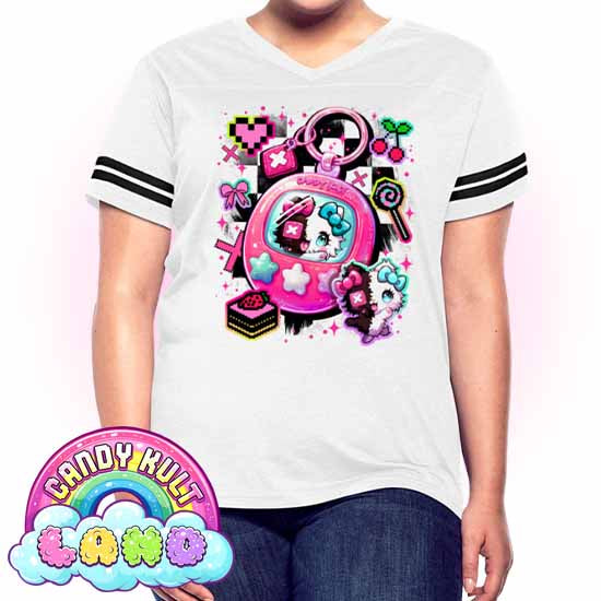 Toxic Kitten Virtual Pet CK Land - Candy Kult Land Women’s Vintage Sport T-Shirt - Candy Kult - Candy Cult - Candy Kult Land - Wishbone - Boo Kitty - Panku - Frosti - Toxic Kitten - Hex-Heart - Cult Candy - Cake High Heels - [product_vendor}