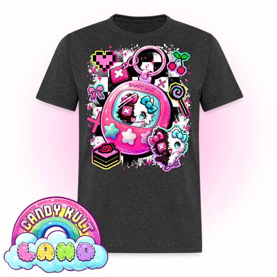 Toxic Kitten Virtual Pet - Candy Kult Land Men's / Unisex Classic T-Shirt - Candy Kult - Candy Cult - Candy Kult Land - Wishbone - Boo Kitty - Panku - Frosti - Toxic Kitten - Hex-Heart - Cult Candy - Cake High Heels - [product_vendor}