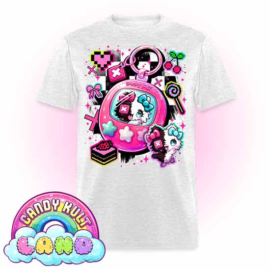 Toxic Kitten Virtual Pet - Candy Kult Land Men's / Unisex Classic T-Shirt - Candy Kult - Candy Cult - Candy Kult Land - Wishbone - Boo Kitty - Panku - Frosti - Toxic Kitten - Hex-Heart - Cult Candy - Cake High Heels - [product_vendor}