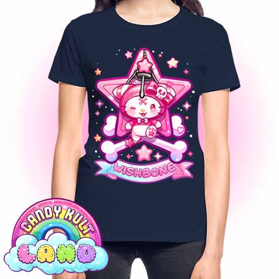 Wishbone Claw Machine Logo - Candy Kult land REGULAR FIT Ladies T-Shirt - Candy Kult - Candy Cult - Candy Kult Land - Wishbone - Boo Kitty - Panku - Frosti - Toxic Kitten - Hex-Heart - Cult Candy - Cake High Heels - [product_vendor}