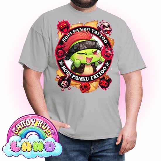 Hori Panku Tattoo - Candy Kult Land Men's / Unisex Classic T-Shirt - Candy Kult - Candy Cult - Candy Kult Land - Wishbone - Boo Kitty - Panku - Frosti - Toxic Kitten - Hex-Heart - Cult Candy - Cake High Heels - [product_vendor}