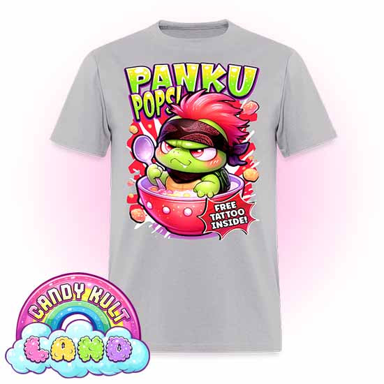 Panku Pops Cereal - Candy Kult Land Men's / Unisex Classic T-Shirt - Candy Kult - Candy Cult - Candy Kult Land - Wishbone - Boo Kitty - Panku - Frosti - Toxic Kitten - Hex-Heart - Cult Candy - Cake High Heels - [product_vendor}
