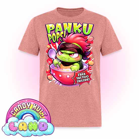 Panku Pops Cereal - Candy Kult Land COLOUR Men's / Unisex Classic T-Shirt - Candy Kult - Candy Cult - Candy Kult Land - Wishbone - Boo Kitty - Panku - Frosti - Toxic Kitten - Hex-Heart - Cult Candy - Cake High Heels - [product_vendor}