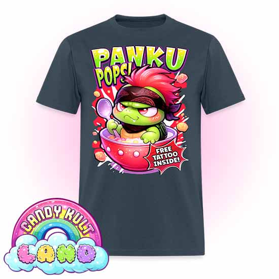 Panku Pops Cereal - Candy Kult Land Men's / Unisex Classic T-Shirt - Candy Kult - Candy Cult - Candy Kult Land - Wishbone - Boo Kitty - Panku - Frosti - Toxic Kitten - Hex-Heart - Cult Candy - Cake High Heels - [product_vendor}