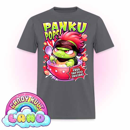 Panku Pops Cereal - Candy Kult Land Men's / Unisex Classic T-Shirt - Candy Kult - Candy Cult - Candy Kult Land - Wishbone - Boo Kitty - Panku - Frosti - Toxic Kitten - Hex-Heart - Cult Candy - Cake High Heels - [product_vendor}