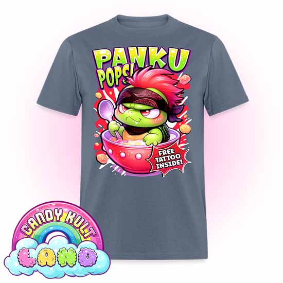 Panku Pops Cereal - Candy Kult Land Men's / Unisex Classic T-Shirt - Candy Kult - Candy Cult - Candy Kult Land - Wishbone - Boo Kitty - Panku - Frosti - Toxic Kitten - Hex-Heart - Cult Candy - Cake High Heels - [product_vendor}