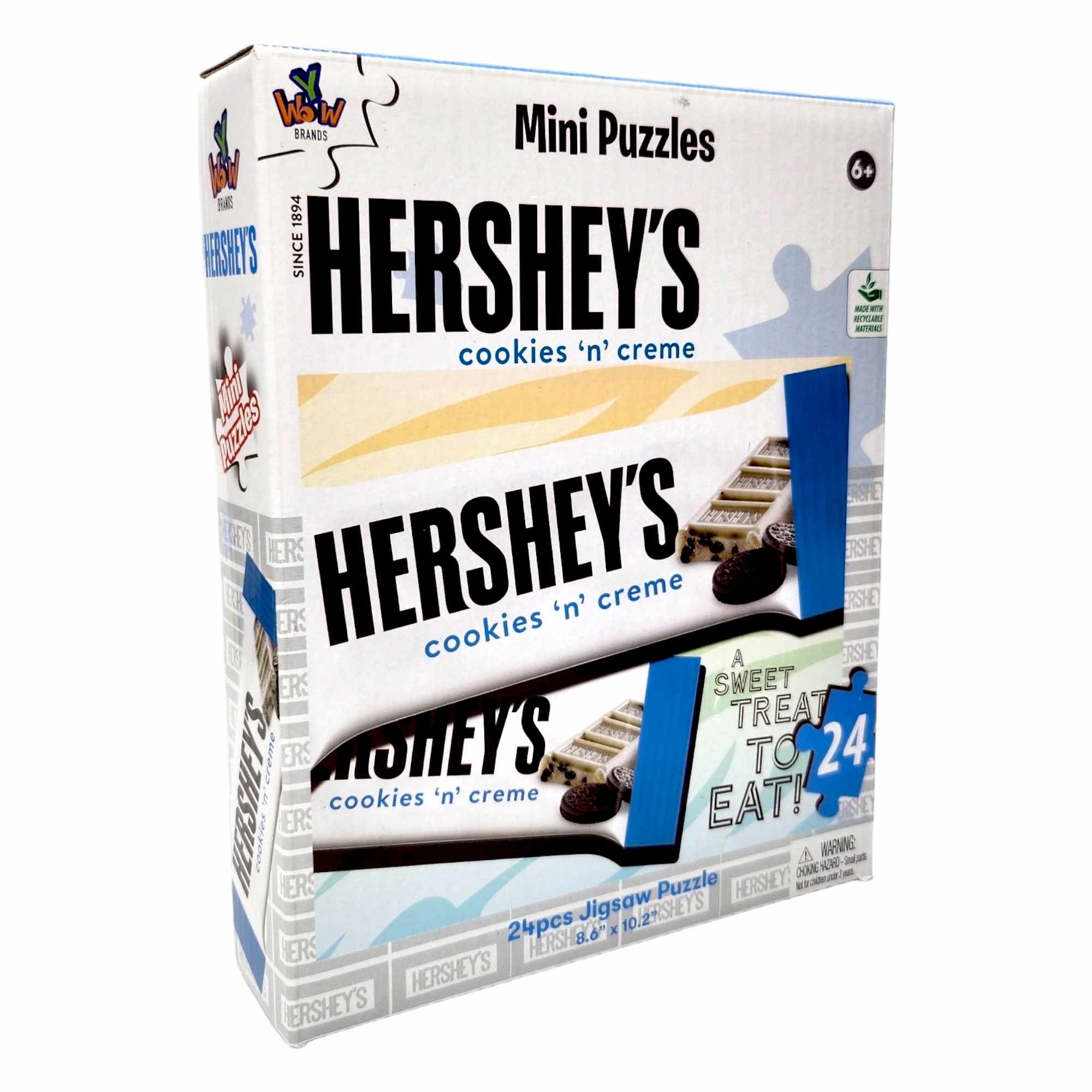 Hersheys White Chocolate 24pc Mini Puzzle - Candy Kult - Candy Cult - Candy Kult Land - Wishbone - Boo Kitty - Panku - Frosti - Toxic Kitten - Hex-Heart - Cult Candy - Cake High Heels - [product_vendor}