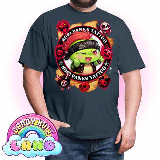 Hori Panku Tattoo - Candy Kult Land Men's / Unisex Classic T-Shirt - Candy Kult - Candy Cult - Candy Kult Land - Wishbone - Boo Kitty - Panku - Frosti - Toxic Kitten - Hex-Heart - Cult Candy - Cake High Heels - [product_vendor}