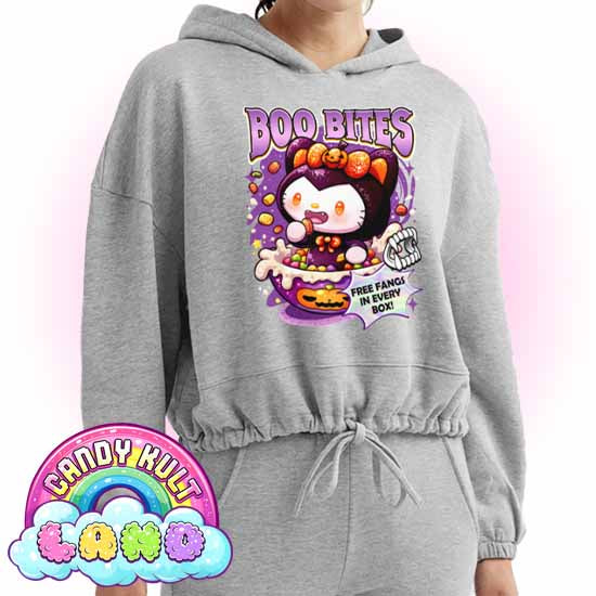 Boo Bites - Candy Kult Land Women’s Cropped Hoodie