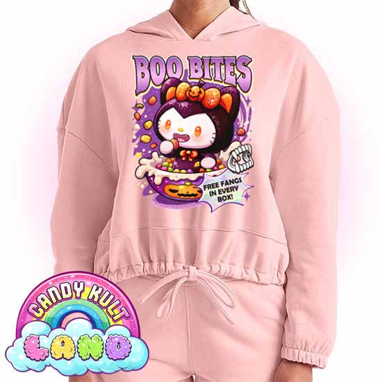 Boo Bites - Candy Kult Land Women’s Cropped Hoodie