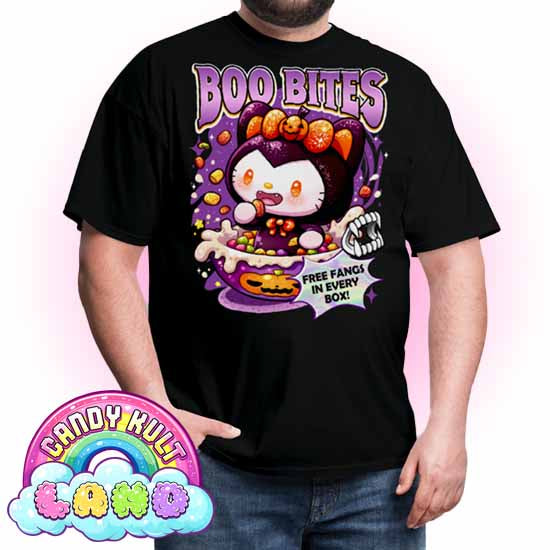 Boo Bites Cereal - Candy Kult Land Men's / Unisex Classic T-Shirt - Candy Kult - Candy Cult - Candy Kult Land - Wishbone - Boo Kitty - Panku - Frosti - Toxic Kitten - Hex-Heart - Cult Candy - Cake High Heels - [product_vendor}