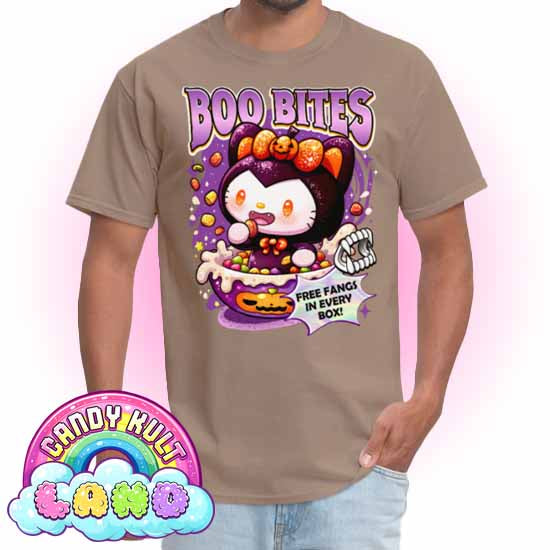 Boo Bites Cereal - Candy Kult Land Men's / Unisex Classic T-Shirt - Candy Kult - Candy Cult - Candy Kult Land - Wishbone - Boo Kitty - Panku - Frosti - Toxic Kitten - Hex-Heart - Cult Candy - Cake High Heels - [product_vendor}