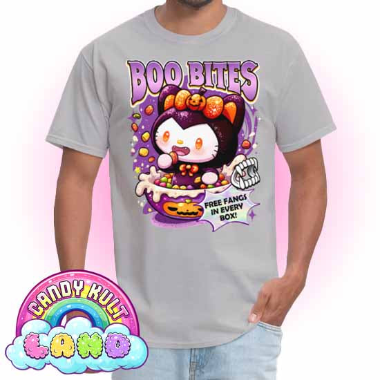 Boo Bites Cereal - Candy Kult Land Men's / Unisex Classic T-Shirt - Candy Kult - Candy Cult - Candy Kult Land - Wishbone - Boo Kitty - Panku - Frosti - Toxic Kitten - Hex-Heart - Cult Candy - Cake High Heels - [product_vendor}