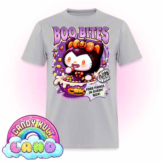 Boo Bites Cereal - Candy Kult Land Men's / Unisex Classic T-Shirt - Candy Kult - Candy Cult - Candy Kult Land - Wishbone - Boo Kitty - Panku - Frosti - Toxic Kitten - Hex-Heart - Cult Candy - Cake High Heels - [product_vendor}