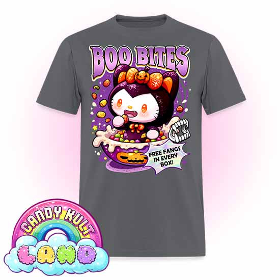 Boo Bites Cereal - Candy Kult Land Men's / Unisex Classic T-Shirt - Candy Kult - Candy Cult - Candy Kult Land - Wishbone - Boo Kitty - Panku - Frosti - Toxic Kitten - Hex-Heart - Cult Candy - Cake High Heels - [product_vendor}