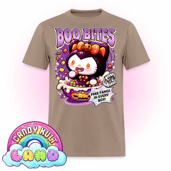 Boo Bites Cereal - Candy Kult Land Men's / Unisex Classic T-Shirt - Candy Kult - Candy Cult - Candy Kult Land - Wishbone - Boo Kitty - Panku - Frosti - Toxic Kitten - Hex-Heart - Cult Candy - Cake High Heels - [product_vendor}