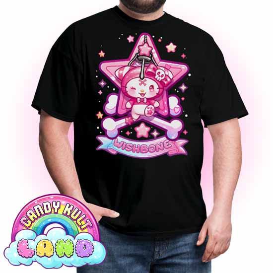 Wishbone Claw Machine Logo - Candy Kult Land Men's / Unisex Classic T-Shirt - Candy Kult - Candy Cult - Candy Kult Land - Wishbone - Boo Kitty - Panku - Frosti - Toxic Kitten - Hex-Heart - Cult Candy - Cake High Heels - [product_vendor}