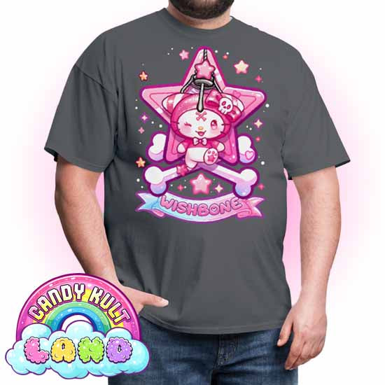 Wishbone Claw Machine Logo - Candy Kult Land Men's / Unisex Classic T-Shirt - Candy Kult - Candy Cult - Candy Kult Land - Wishbone - Boo Kitty - Panku - Frosti - Toxic Kitten - Hex-Heart - Cult Candy - Cake High Heels - [product_vendor}