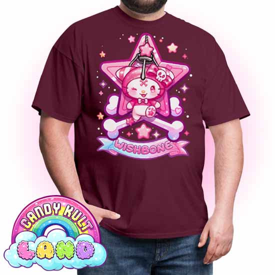 Wishbone Claw Machine Logo - Candy Kult Land COLOUR Men's / Unisex Classic T-Shirt - Candy Kult - Candy Cult - Candy Kult Land - Wishbone - Boo Kitty - Panku - Frosti - Toxic Kitten - Hex-Heart - Cult Candy - Cake High Heels - [product_vendor}