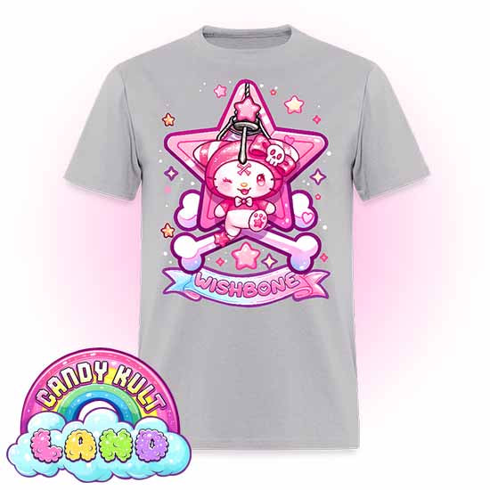 Wishbone Claw Machine Logo - Candy Kult Land Men's / Unisex Classic T-Shirt - Candy Kult - Candy Cult - Candy Kult Land - Wishbone - Boo Kitty - Panku - Frosti - Toxic Kitten - Hex-Heart - Cult Candy - Cake High Heels - [product_vendor}