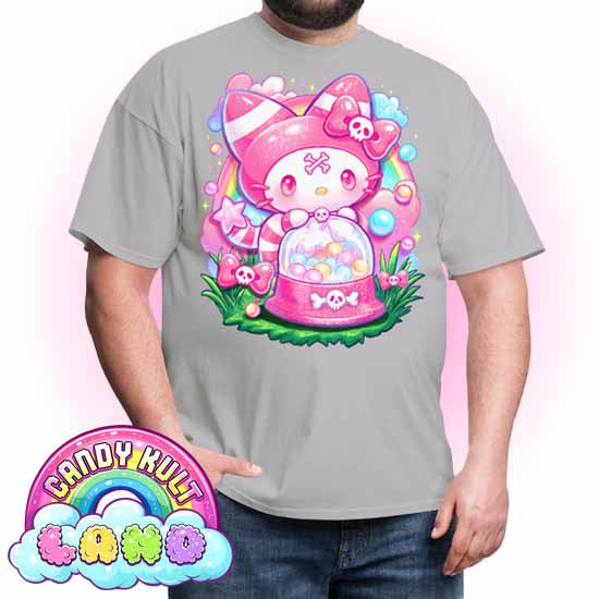 Wishbone Gumball Machine  - Candy Kult Land Men's / Unisex Classic T-Shirt - Candy Kult - Candy Cult - Candy Kult Land - Wishbone - Boo Kitty - Panku - Frosti - Toxic Kitten - Hex-Heart - Cult Candy - Cake High Heels - [product_vendor}