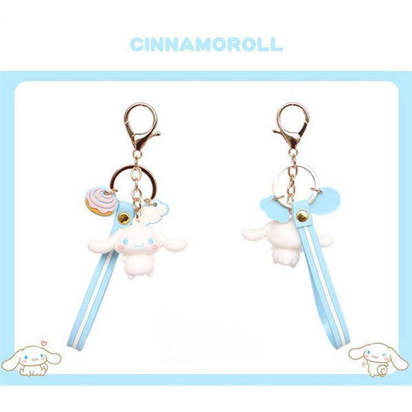 Sanrio Cinnamoroll Figure Key Ring Chain - Candy Kult - Candy Cult - Candy Kult Land - Wishbone - Boo Kitty - Panku - Frosti - Toxic Kitten - Hex-Heart - Cult Candy - Cake High Heels - [product_vendor}
