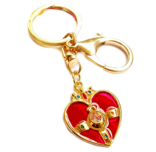 Sailor Moon Cosmic Heart Metal Key Ring Chain