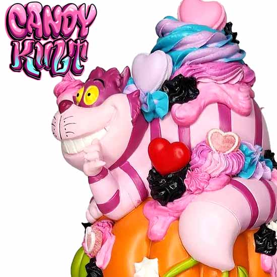 Alice In Wonderland 2 Tier Heart Cake Sculpture Candy Kult Alice In Wonderland Cake Disney Candy Cult - Candy Kult Land - Wishbone - Boo Kitty - Panku - Frosti - Toxic Kitten - Hex - Heart - Cult Candy - Ca