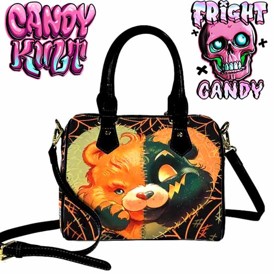 All Stitched Up Fright Candy Boston Crossbody Handbag Candy Kult Bag care bears Crossbody Candy Cult - Candy Kult Land - Wishbone - Boo Kitty - Panku - Frosti - Toxic Kitten - Hex - Heart - Cult Candy - Ca